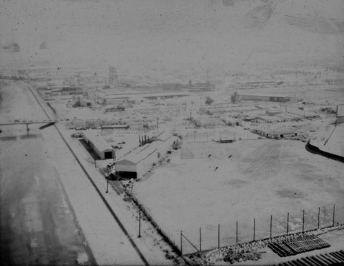 Reisner Forge Company, Firestone Boulevard, looking south