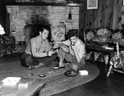 Louis Hayward and Ida Lupino