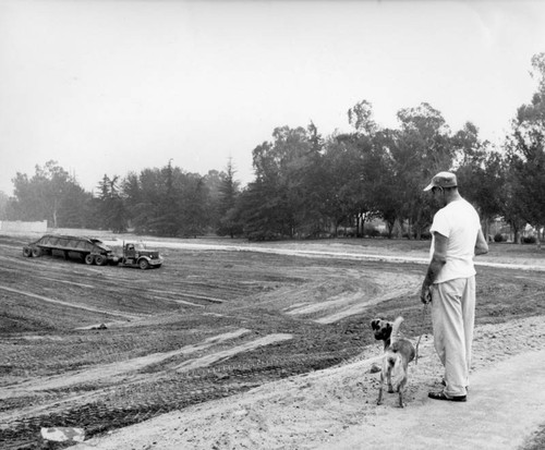 North Hollywood Park vs. the Hollywood Freeway