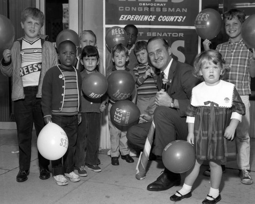 California State Senator Thomas M. Rees campaigns for 26th District ...