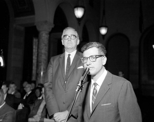 Marvin Braude at UCLA's resolution presentation