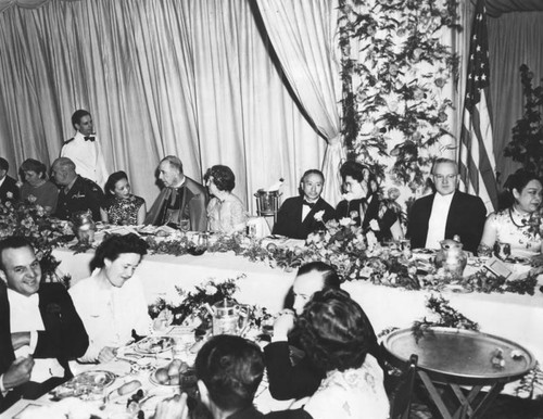 Madame Chiang Kai-shek banquet