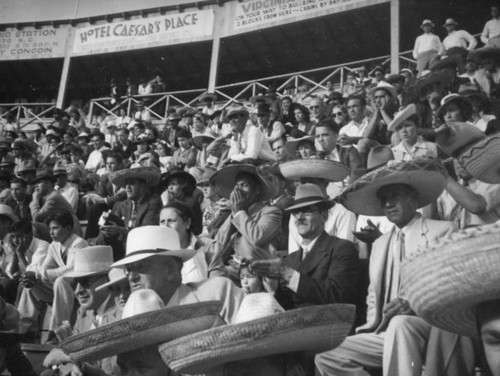 Bullfight spectators, El Toreo de Tijuana