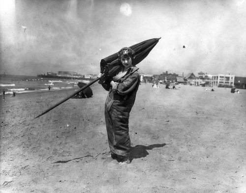 Rita Bell at the beach