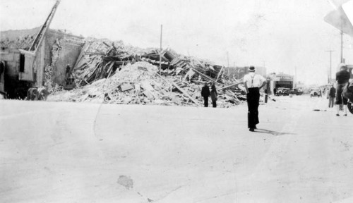 Demolition in Lynwood