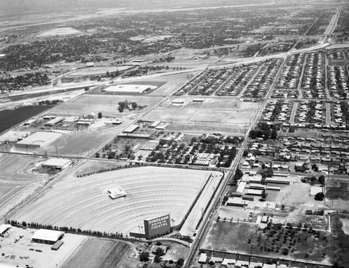 Vineland Drive-In, City of Industry, looking northeast