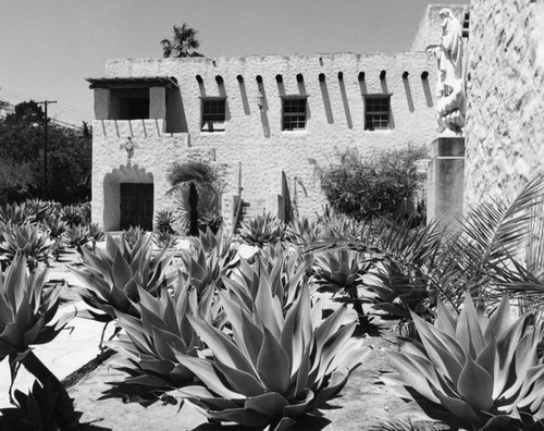 Garden view, Our Lady of Mt. Carmel Church