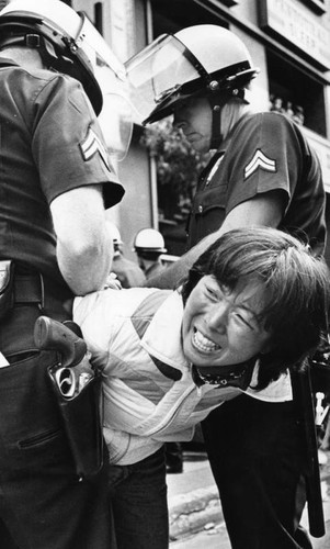 May Day march arrest, 1982