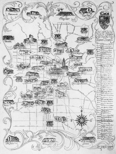 Branch libraries map