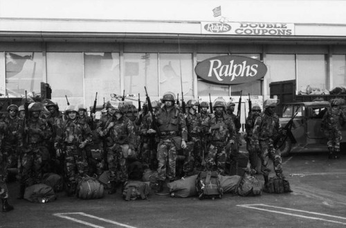 National Guard during 1992 L.A. riots