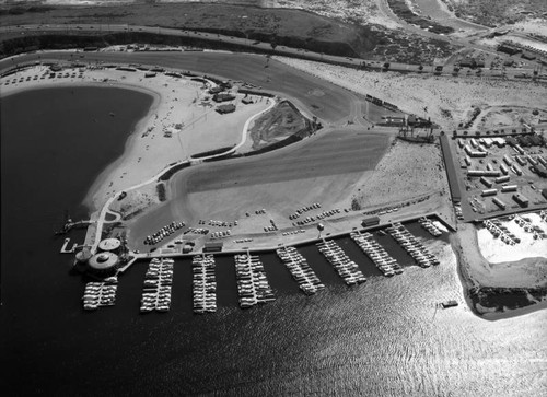 Balboa Restaurant, Newport Beach, looking south