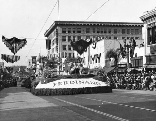 1938 Tournament of Roses Parade float