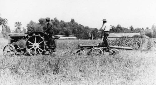 Sherman Institute students on farm