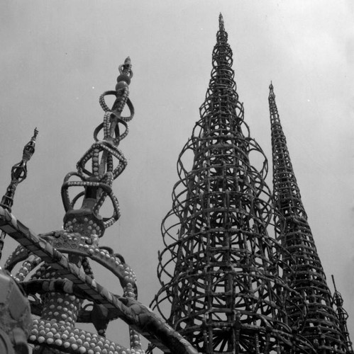 Watts Towers, a view