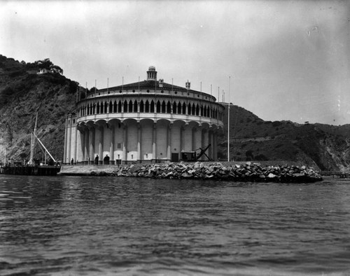 Catalina Casino and bay, view 3