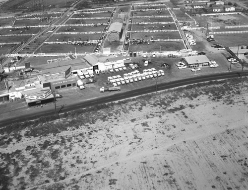 Rockview Milk Farms, Stewart and Gray Road, looking north