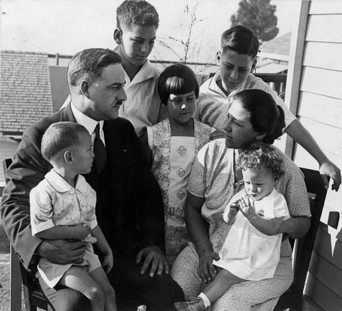 Chief Davis with his family