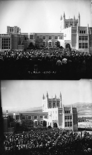 Dedication of Kerckhoff Hall, U.C.L.A., views 5-6