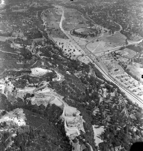 Aerial view of Pasadena, view 5