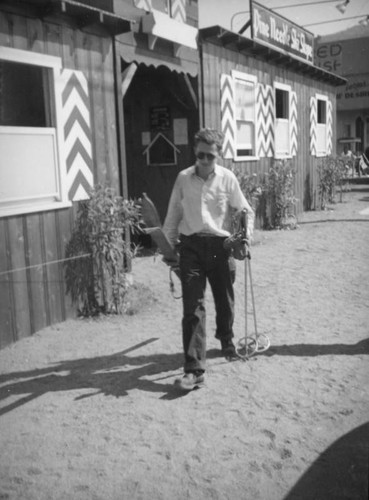 Skier at Pine Needle Ski Slope