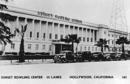 Sunset Bowling Center, Hollywood, view 1