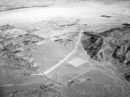 North Palm Springs, looking southeast