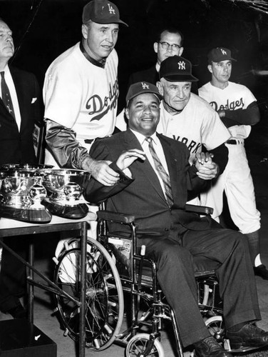 Roy Campanella gets great ovation