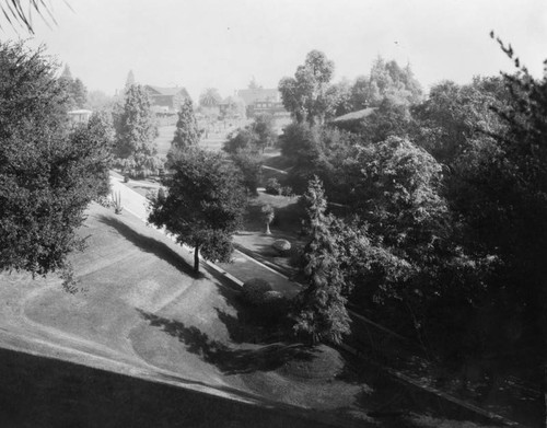 Scenic view of a park in Pasadena