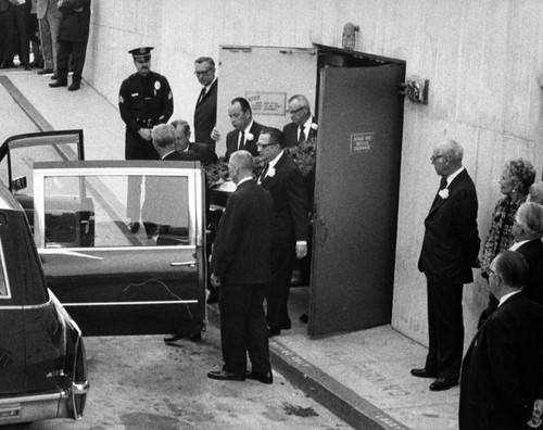 Harold Lloyd funeral