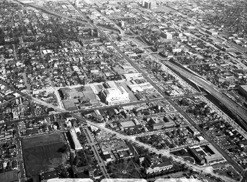 Los Angeles Shrine Auditorium, looking northeast