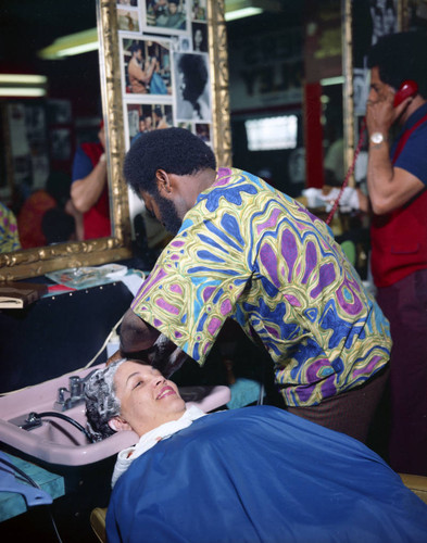 Gloria Curtis at Magnificent Bros Hair Salon 2