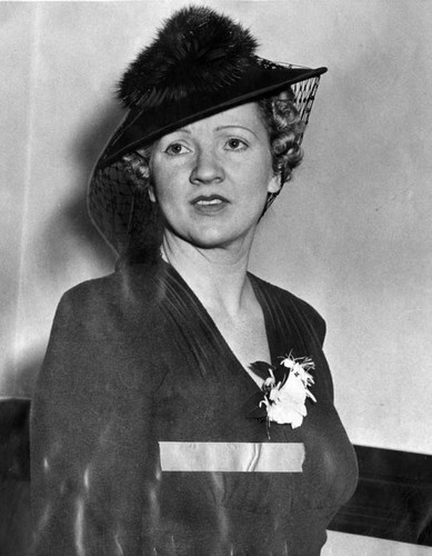 Mary Miles Minter in court