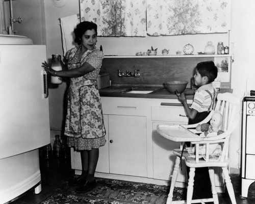 Kitchen view, Ramona Gardens