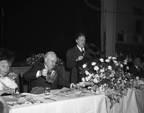 Mayor Bowron at Los Angeles Breakfast Club