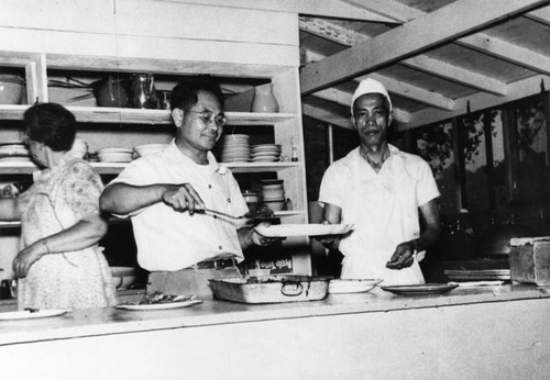 Kitchen at Camp Throne