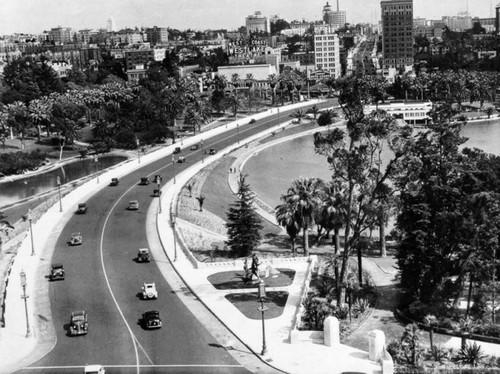 Westlake Park Drive and Wilshire Blvd