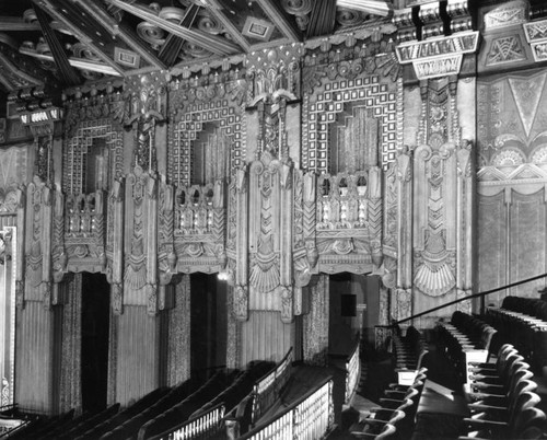 Balcony, Pantages Theatre