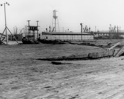 Wooden dock, Wilmington Harbor