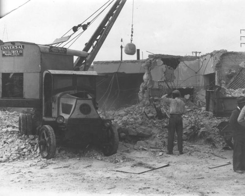 Old jail gets razed