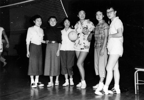 Intramural volleyball games