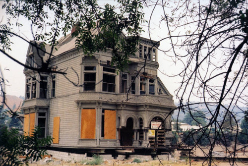 Castle's exterior, Montecito Heights