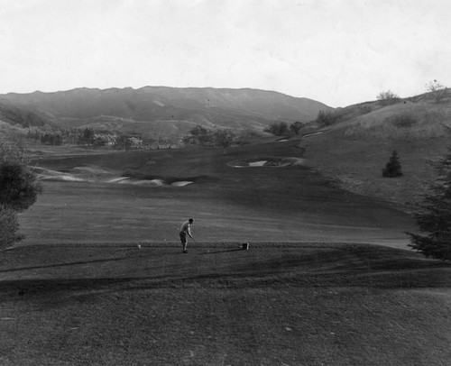 Single golfer, El Caballero Club