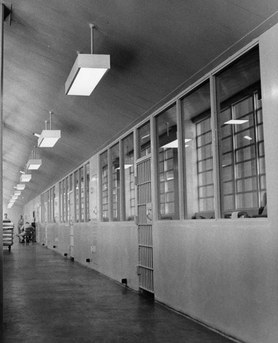 Hallway in Parker Center