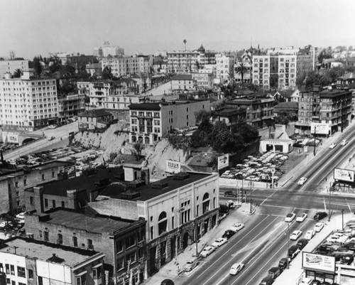 Bunker Hill from Hill and 1st streets