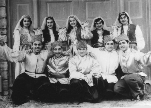 Armenian American dance group