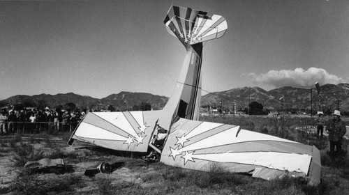 Crash at San Fernando Airport