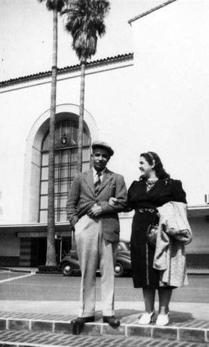 Couple at Union Station