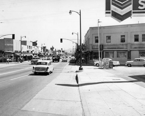 View of Lankershim Blvd