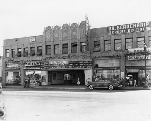 El Portal Theatre exterior