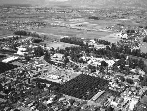 College of Medical Evangelists, Loma Linda, looking northwest